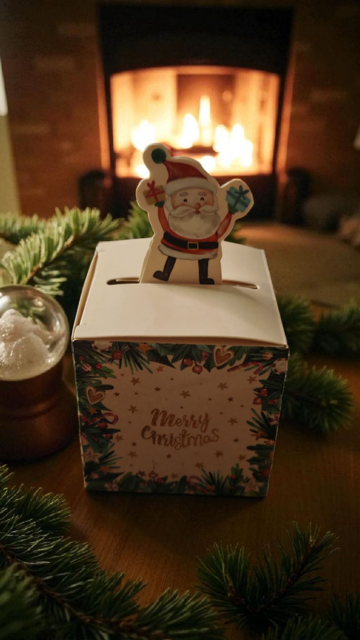 Boite fondants noël