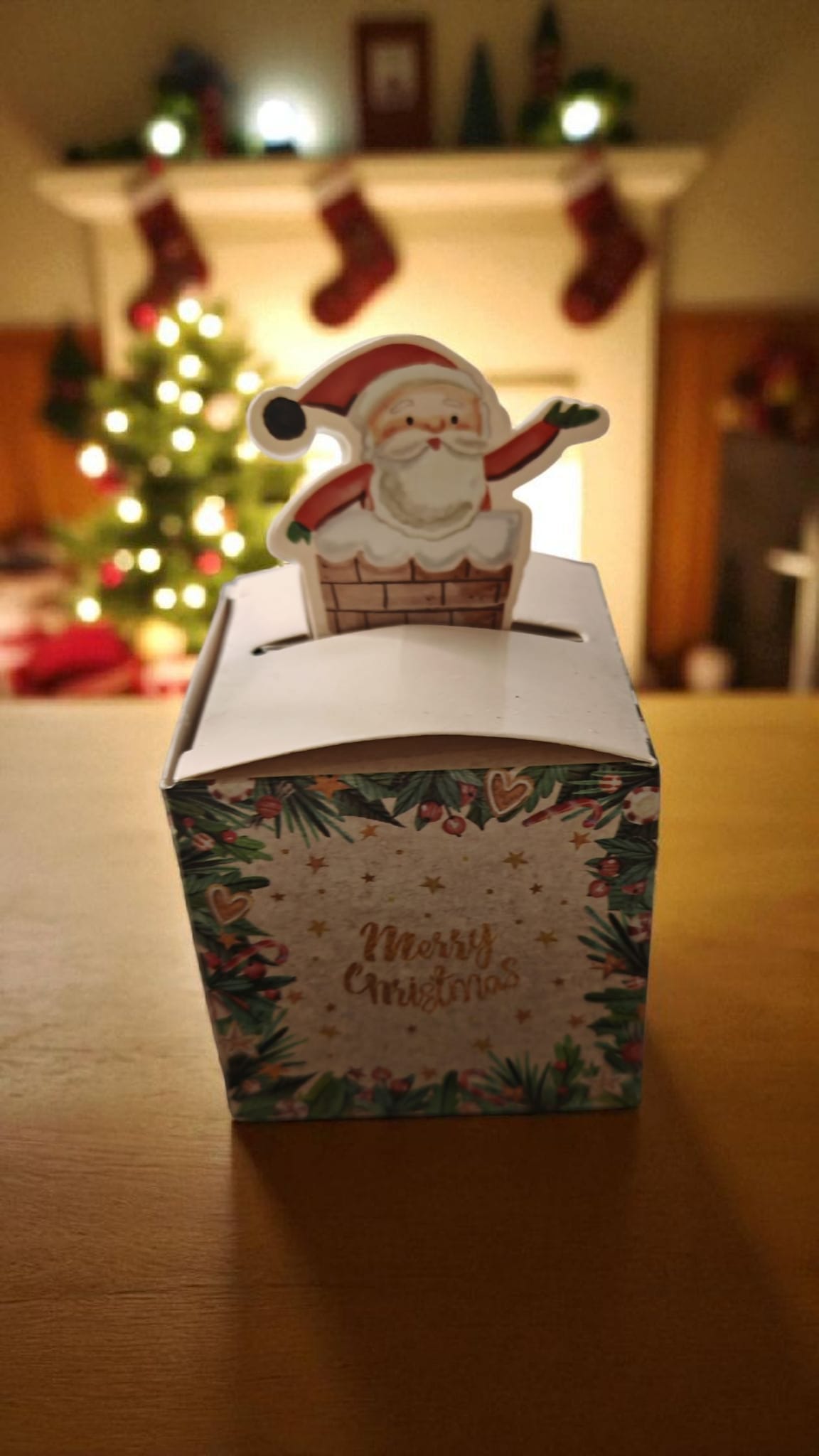 Boite fondants noël