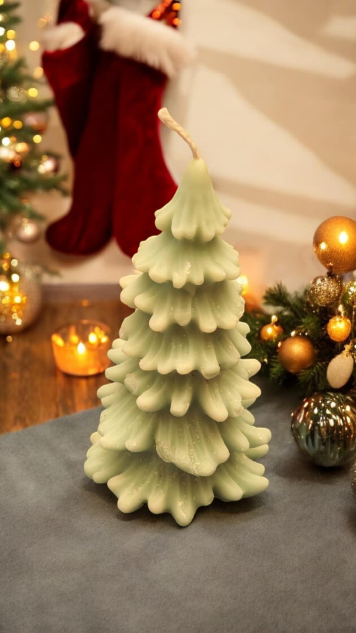 Bougie sapin