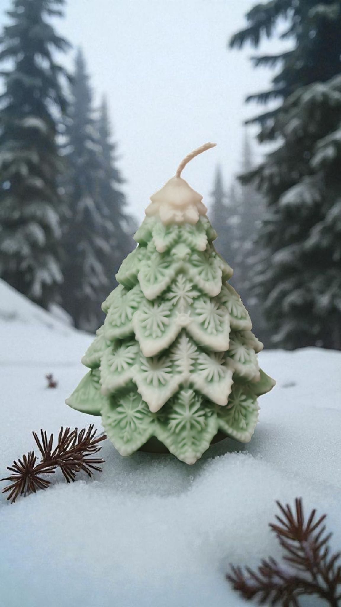 Le sapin givré